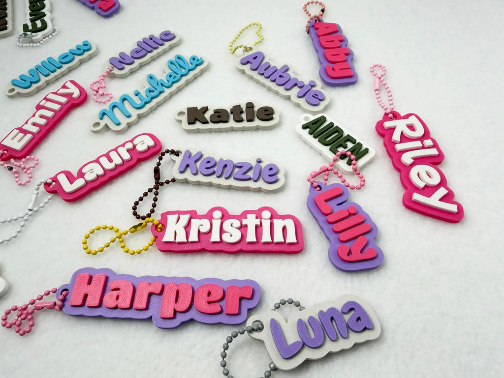 Personalized Name Keychain ( set of 5 )