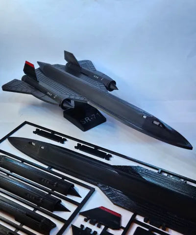 SR-71 Blackbird kit card
