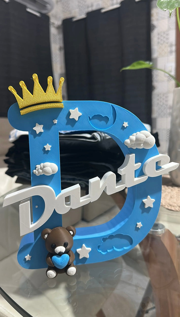 Name stand (Baby theme)