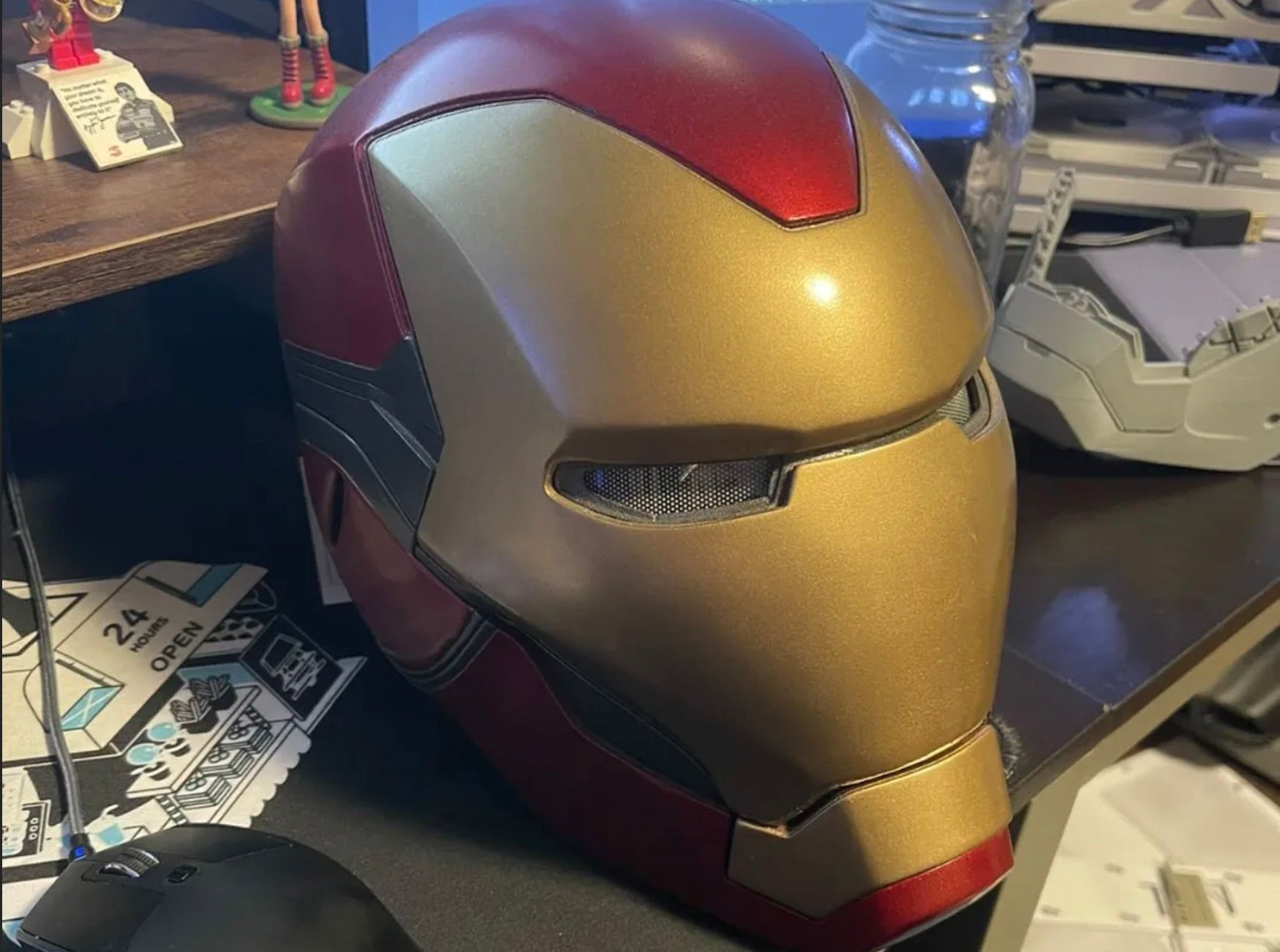 Iron man helmet