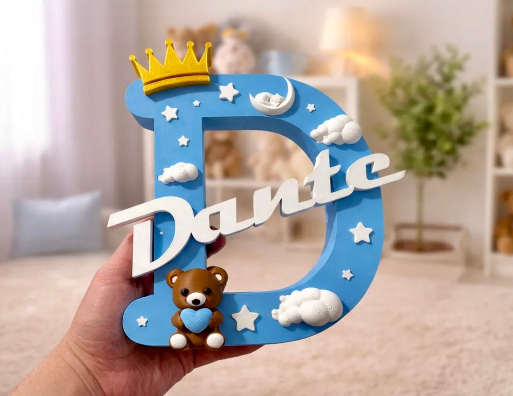 Name stand (Baby theme)
