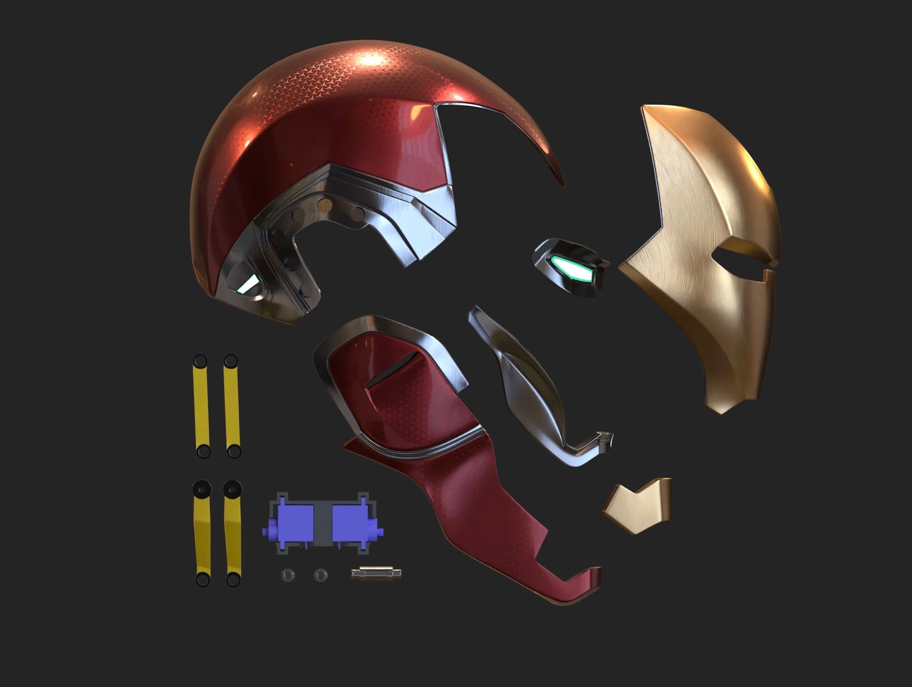 Iron man helmet