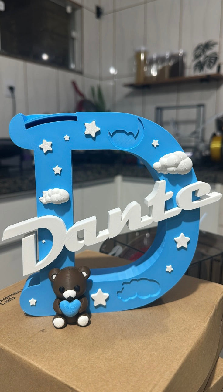 Name stand (Baby theme)